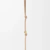 Small Anagram strap in calfskin Sand Tonal/Gold