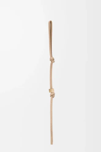 Small Anagram strap in calfskin Sand Tonal/Gold