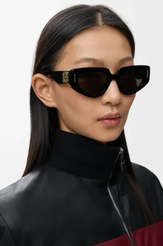 Small Butterfly Screen sunglasses Black
