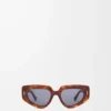 Small Butterfly Screen sunglasses Flamed Havana