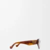 Small Butterfly Screen sunglasses Flamed Havana