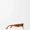 Small Butterfly Screen sunglasses Flamed Havana