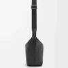 Small Cubi crossbody bag in supple grained calfskin Black