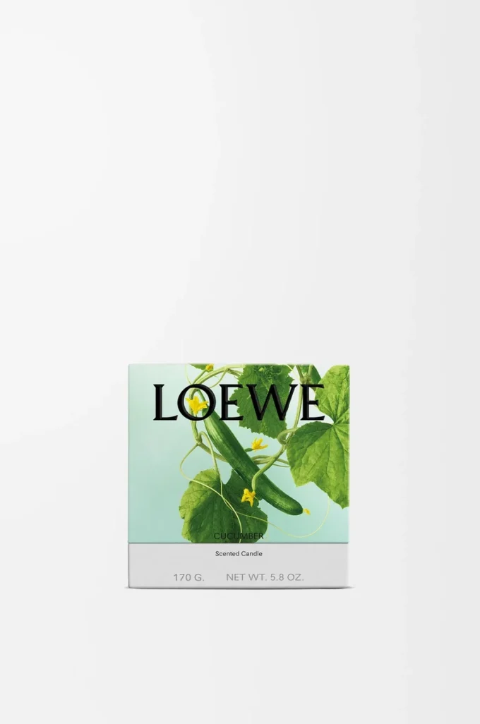 Small Cucumber candle Light Green Small Cucumber candle Light Green