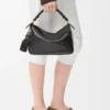 Small Featherlight Puzzle bag in nappa lambskin Black