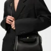 Small Madrid bag in supple calfskin Black