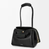 Small Madrid bag in supple calfskin Black