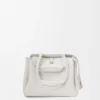 Small Madrid bag in supple grained calfskin Soft White Small Madrid bag in supple grained calfskin Soft White