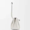 Small Madrid bag in supple grained calfskin Soft White Small Madrid bag in supple grained calfskin Soft White