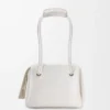 Small Madrid bag in supple grained calfskin Soft White Small Madrid bag in supple grained calfskin Soft White