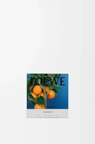 Small Orange Blossom candle Bright Mandarin