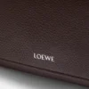 Small Pebble messenger bag in supple grained calfskin Oxblood
