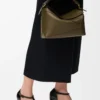 Small Puzzle Edge bag in classic calfskin Dark Khaki Small Puzzle Edge bag in classic calfskin Dark Khaki