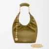 Small Squeeze bag in mellow nappa lambskin Olive