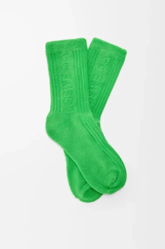 Socks in cotton Green Socks in cotton Green