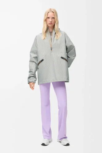Soft bootleg pants in technical jersey Lilac Soft bootleg pants in technical jersey Lilac
