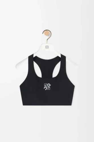 Soft bra in technical jersey Black
