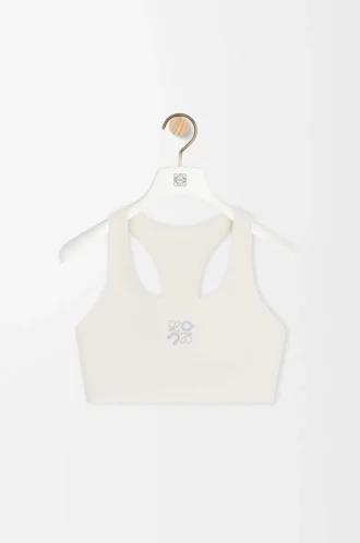 Soft bra in technical jersey Ivory