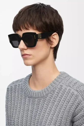 Square Screen sunglasses Black