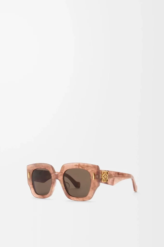 Square Screen sunglasses Marble Dark Pink Square Screen sunglasses Marble Dark Pink