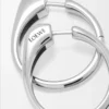 Stirrup earrings in sterling silver Silver Stirrup earrings in sterling silver Silver