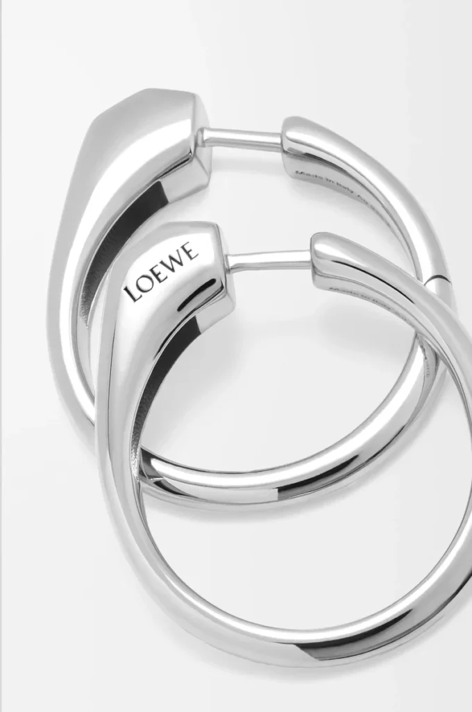 Stirrup earrings in sterling silver Silver Stirrup earrings in sterling silver Silver