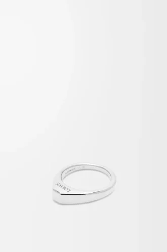 Stirrup ring in sterling silver Silver