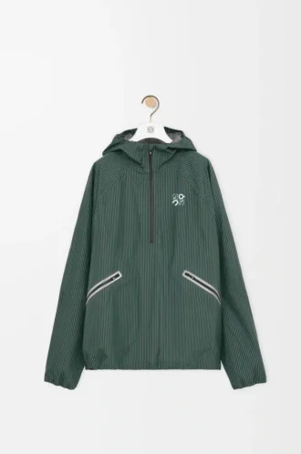 Storm anorak in technical shell Green/Black Storm anorak in technical shell Green/Black