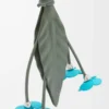 Strawberry flower charm in classic calfskin Turquoise/Green Strawberry flower charm in classic calfskin Turquoise/Green