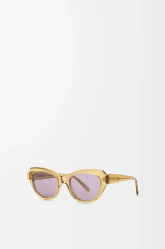 Swan Slim sunglasses Transparent Olive