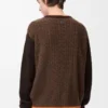 Sweater in cashmere Brown/Dark Brown