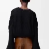 Sweater in mohair blend Black Sweater in mohair blend Black