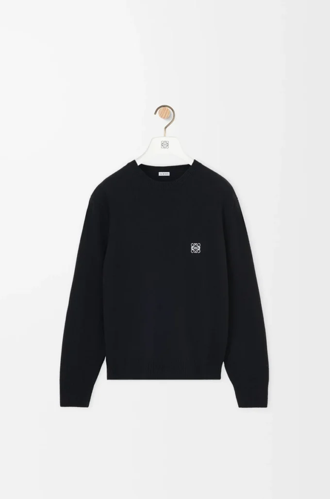 Sweater in wool Black Sweater in wool Black