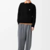 Sweater in wool Black Sweater in wool Black