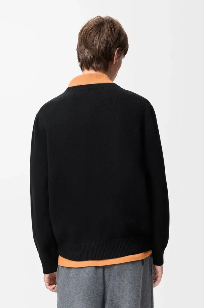 Sweater in wool Black Sweater in wool Black