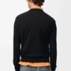 Sweater in wool Black/Grey Sweater in wool Black/Grey