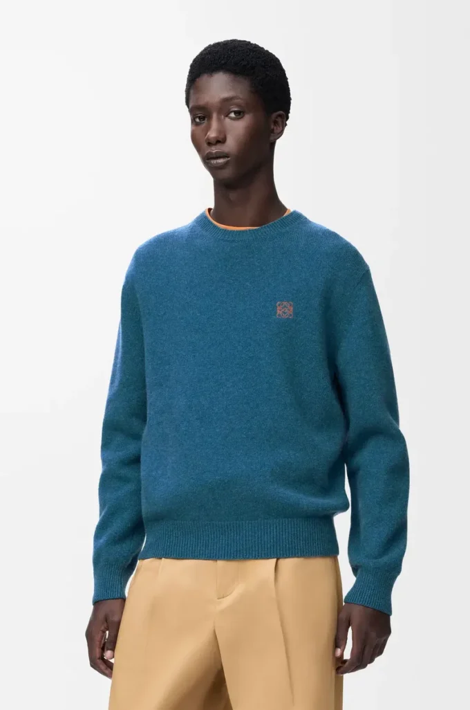 Sweater in wool Dark Green Sweater in wool Dark Green