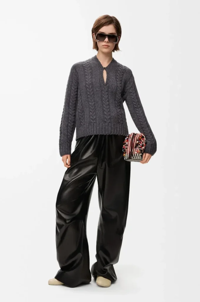 Sweater in wool Grey Sweater in wool Grey