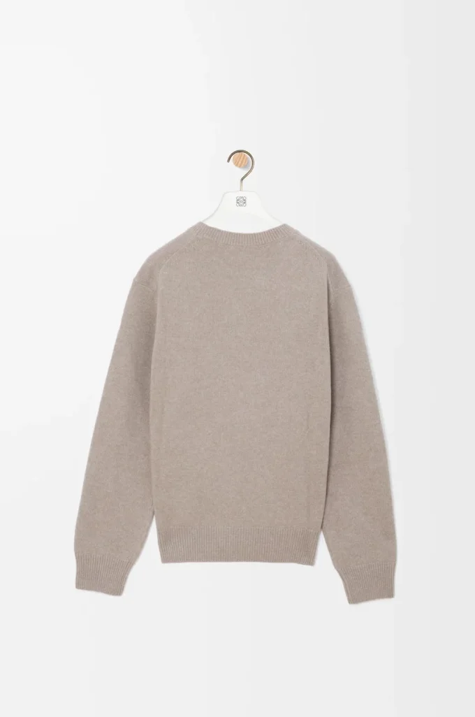 Sweater in wool Light Grey Sweater in wool Light Grey