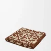 Towel in cotton Brown/Beige