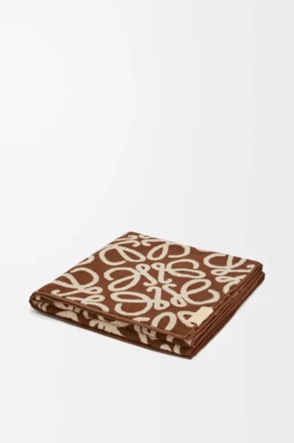 Towel in cotton Brown/Beige
