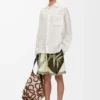 Towel in cotton Brown/Beige