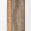 Towel in cotton Brown/Multicolor