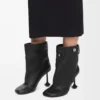 Toy Panta ankle bootie in nappa lambskin Black