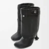 Toy Panta ankle bootie in nappa lambskin Black