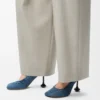 Toy pump in denim Washed Denim