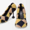 Toy pump in jacquard knit Multicolor Deep Navy
