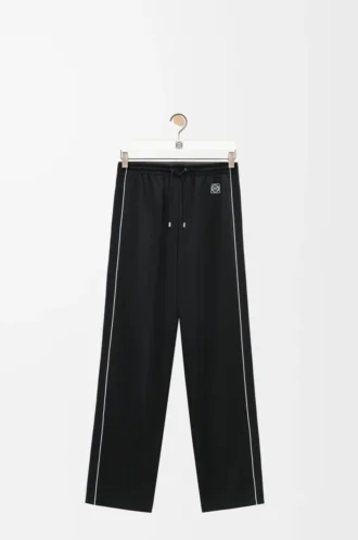 Tracksuit trousers in technical jersey Black