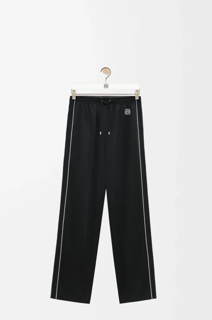 Tracksuit trousers in technical jersey Black Tracksuit trousers in technical jersey Black
