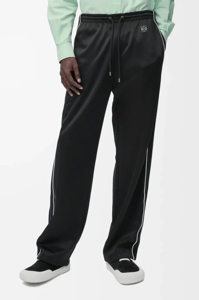Tracksuit trousers in technical jersey Black Tracksuit trousers in technical jersey Black